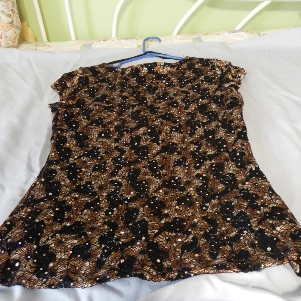 Wrapper sequin top - Picture 3 of 4